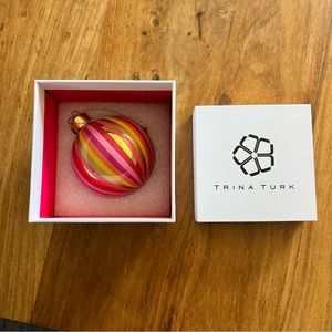 Trina Turk Christmas Ornament - brand new and ships in box!
